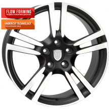 Диск PORSCHE, Цвет DULL BLACK POLISHED